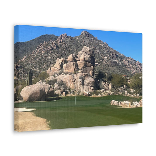 The Boulders Golf Club Wrapped Canvas Print