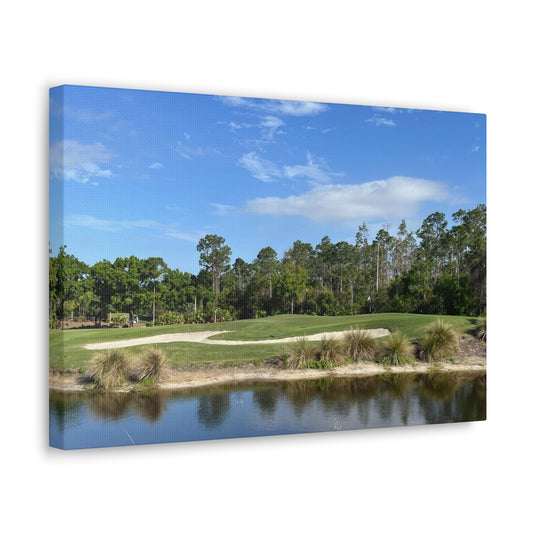 Old Corkscrew Golf Club Wrapped Canvas Print